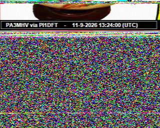 SSTV image from PA3ADE_2M