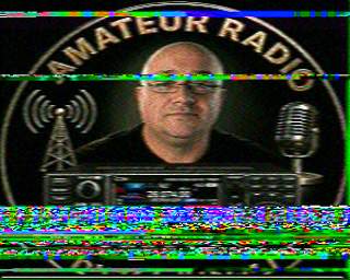 SSTV image from PA3ADE_2M