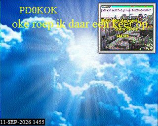 SSTV image from PA3BHW_2M