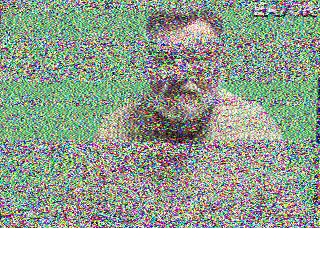 SSTV image from PD2PW_20M