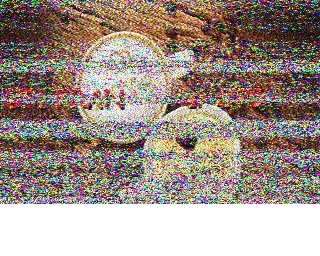 SSTV image from PD2PW_20M