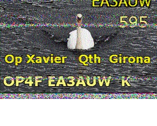 SSTV image from PD2PW_20M