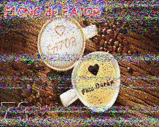 SSTV image from PD2PW_20M