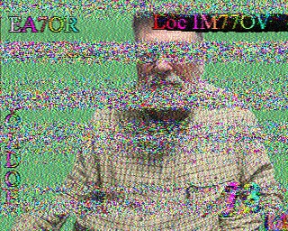 SSTV image from PD2PW_20M