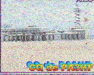 SSTV image from PD2PW_20M