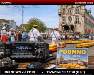 SSTV image from PI1DFT_2M