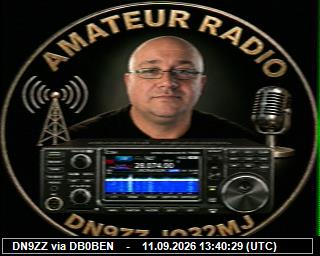 SSTV image from PI1DFT_2M