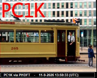 SSTV image from PI1DFT_2M