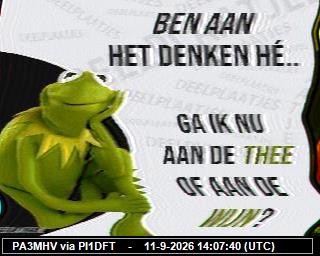 SSTV image from PI1DFT_2M