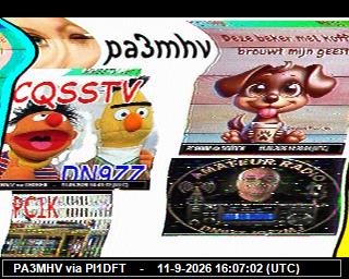 SSTV image from PI1DFT_2M