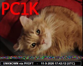 SSTV image from PI1DFT_2M