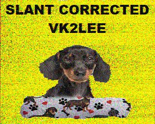 SSTV image from VK2KDK_2M