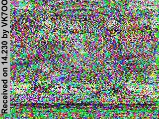 SSTV image from VK7OO_20M
