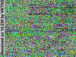 SSTV image from VK7OO_20M