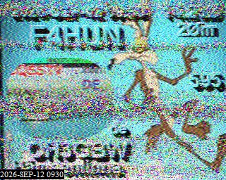 SSTV image from 2E0FWE_20M