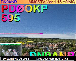 SSTV image from DB0PTB_2M