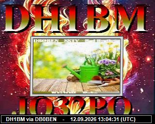 SSTV image from DB0PTB_2M