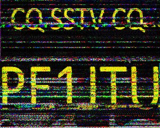 SSTV image from IU0FBK_20M