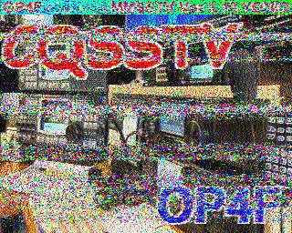 SSTV image from IU0FBK_20M