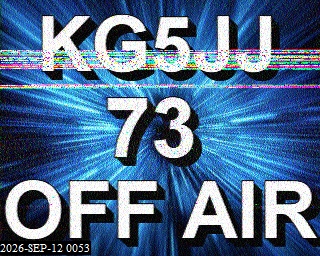 SSTV image from KO6KL_20M