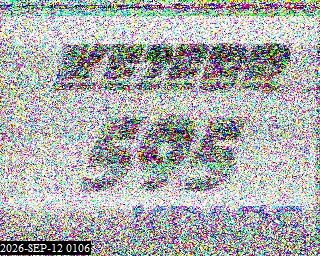 SSTV image from KO6KL_20M