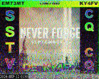 SSTV image from KO6KL_20M