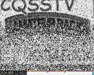 SSTV image from KO6KL_20M