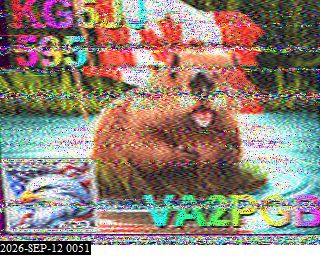 SSTV image from KP4TR_20M