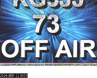 SSTV image from KP4TR_20M