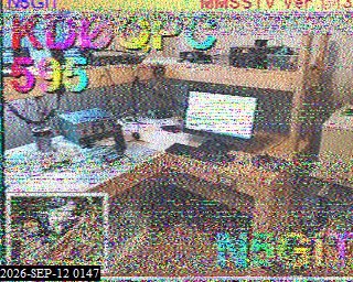 SSTV image from KP4TR_20M
