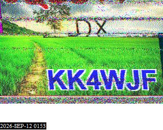 SSTV image from KP4TR_20M