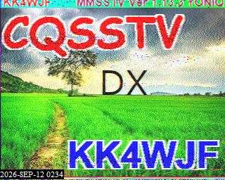SSTV image from KP4TR_20M