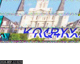 SSTV image from KP4TR_20M