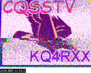 SSTV image from KP4TR_20M