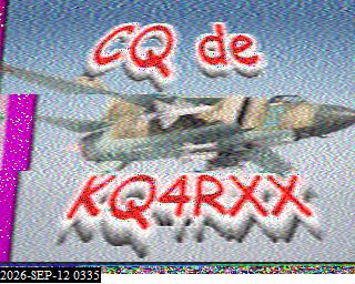 SSTV image from KP4TR_20M