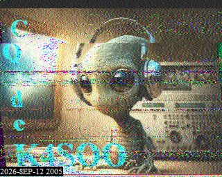 SSTV image from KP4TR_20M