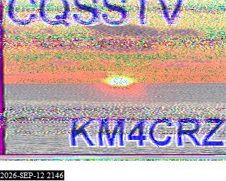 SSTV image from KP4TR_20M