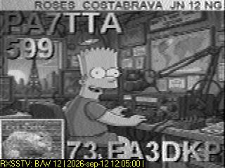 SSTV image from PA0041SWL_20M