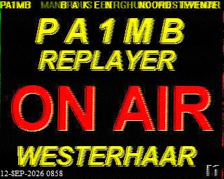 SSTV image from PA3BHW_2M