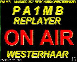SSTV image from PA3BHW_2M