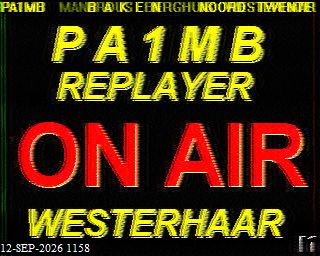 SSTV image from PA3BHW_2M