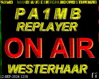 SSTV image from PA3BHW_2M