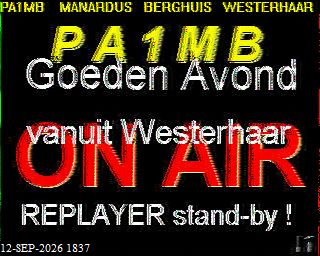 SSTV image from PA3BHW_2M