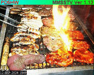 SSTV image from PA3BHW_2M