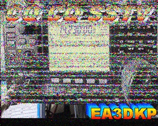 SSTV image from PD2PW_20M