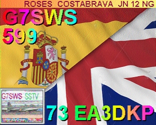 SSTV image from PD2PW_20M