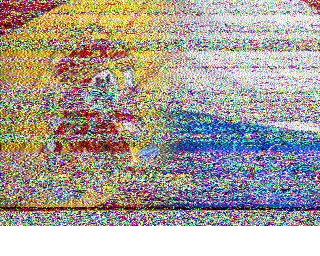 SSTV image from PD2PW_20M