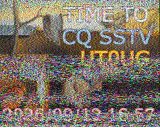 SSTV image from PD2PW_20M