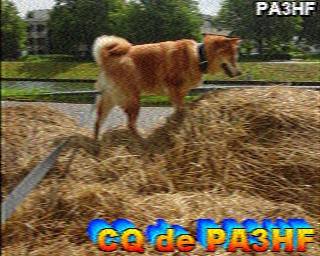 SSTV image from PD2PW_20M