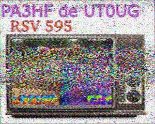 SSTV image from PD2PW_20M